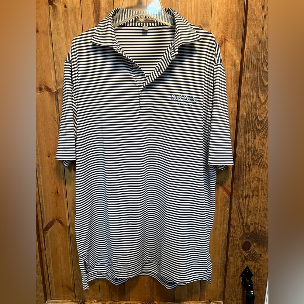Men’s Medium Peter Millar Golf Pride Summer Comfort golf polo